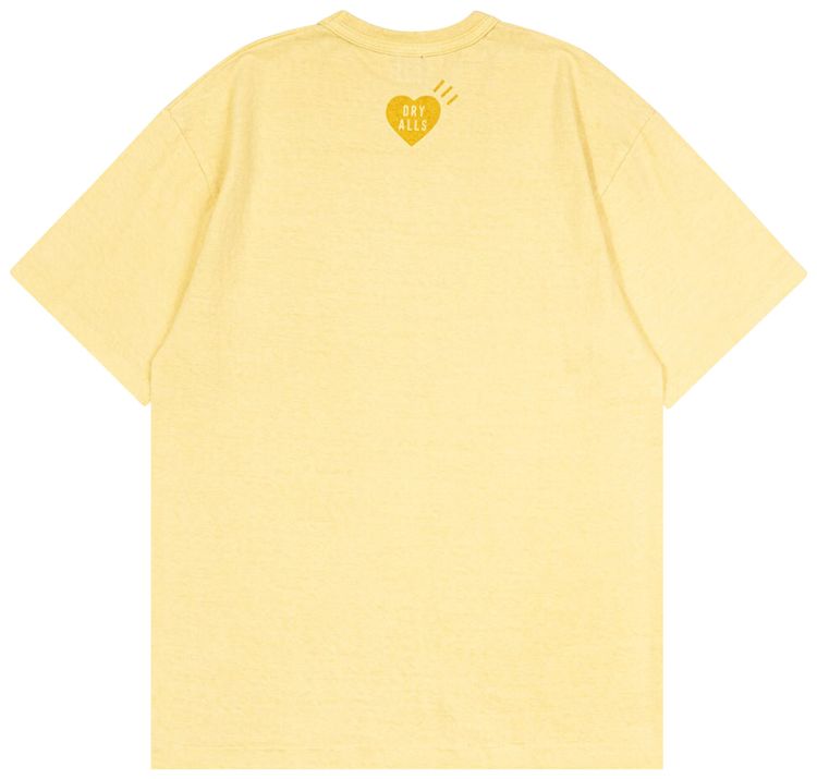 Human Made Plant Dyed T Shirt 2 Yellow