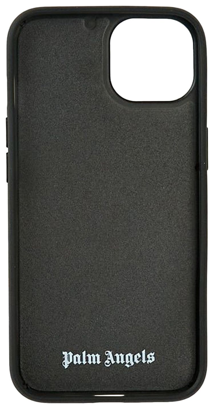 Palm Angels Basic Logo iPhone 14 Case Black