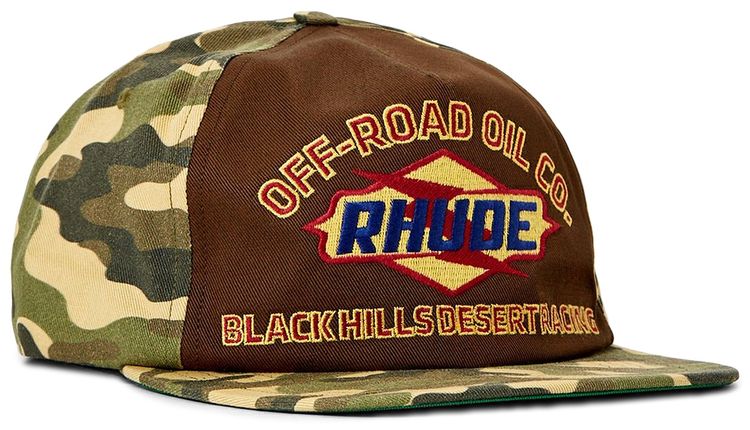 Rhude Camo Hat CamoBrown