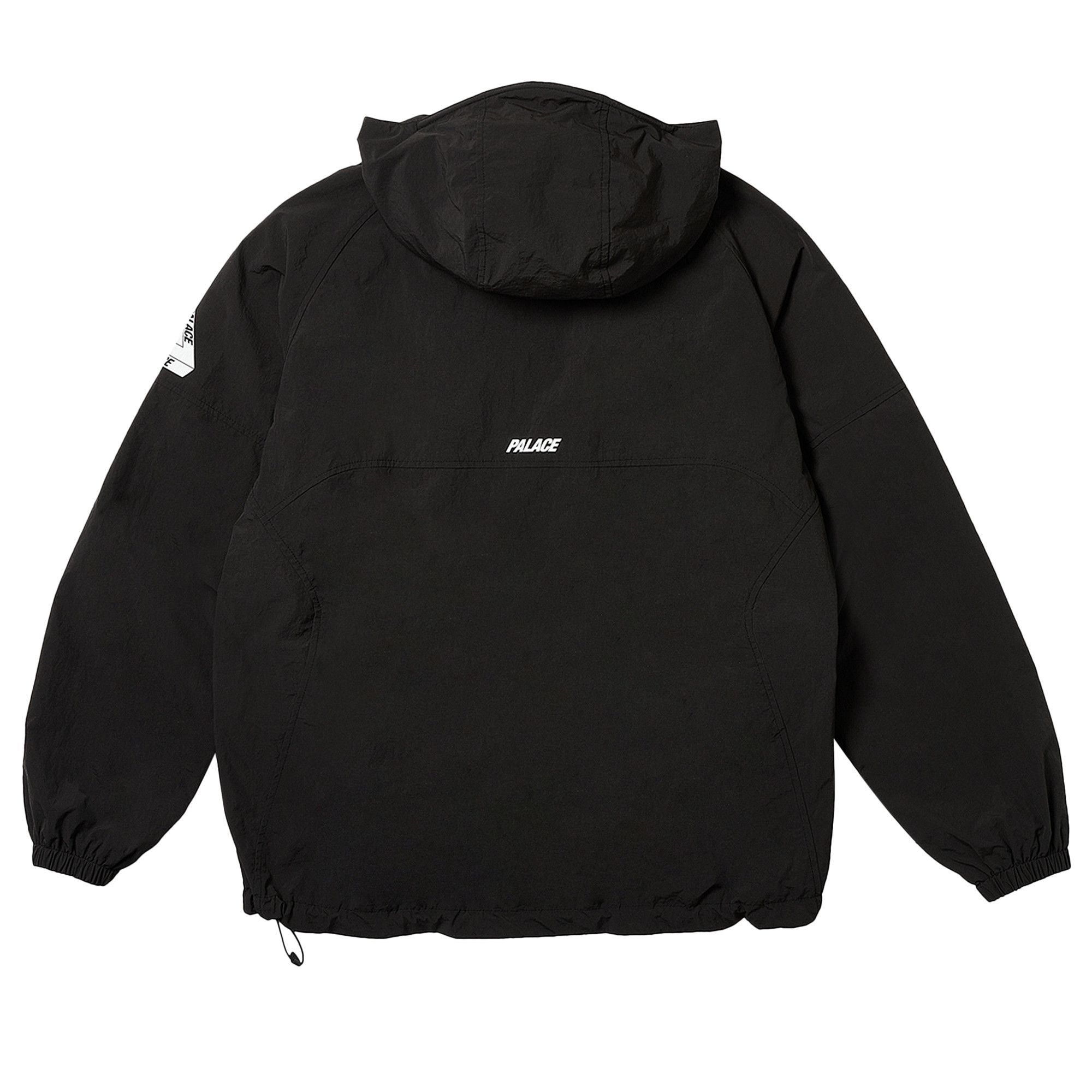 Palace Hooded Sheller Jacket Black Men's - FW23 - US