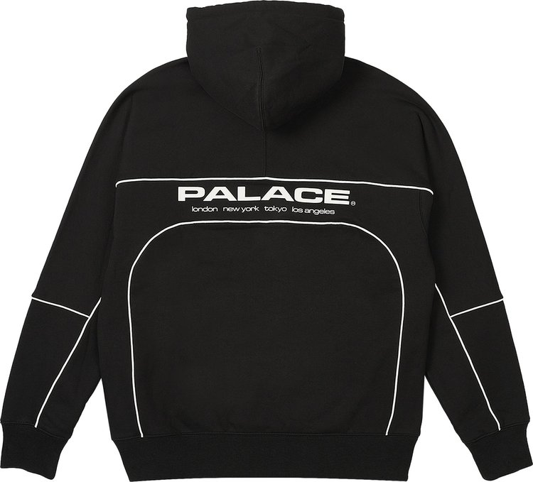 Palace Track Hood Black