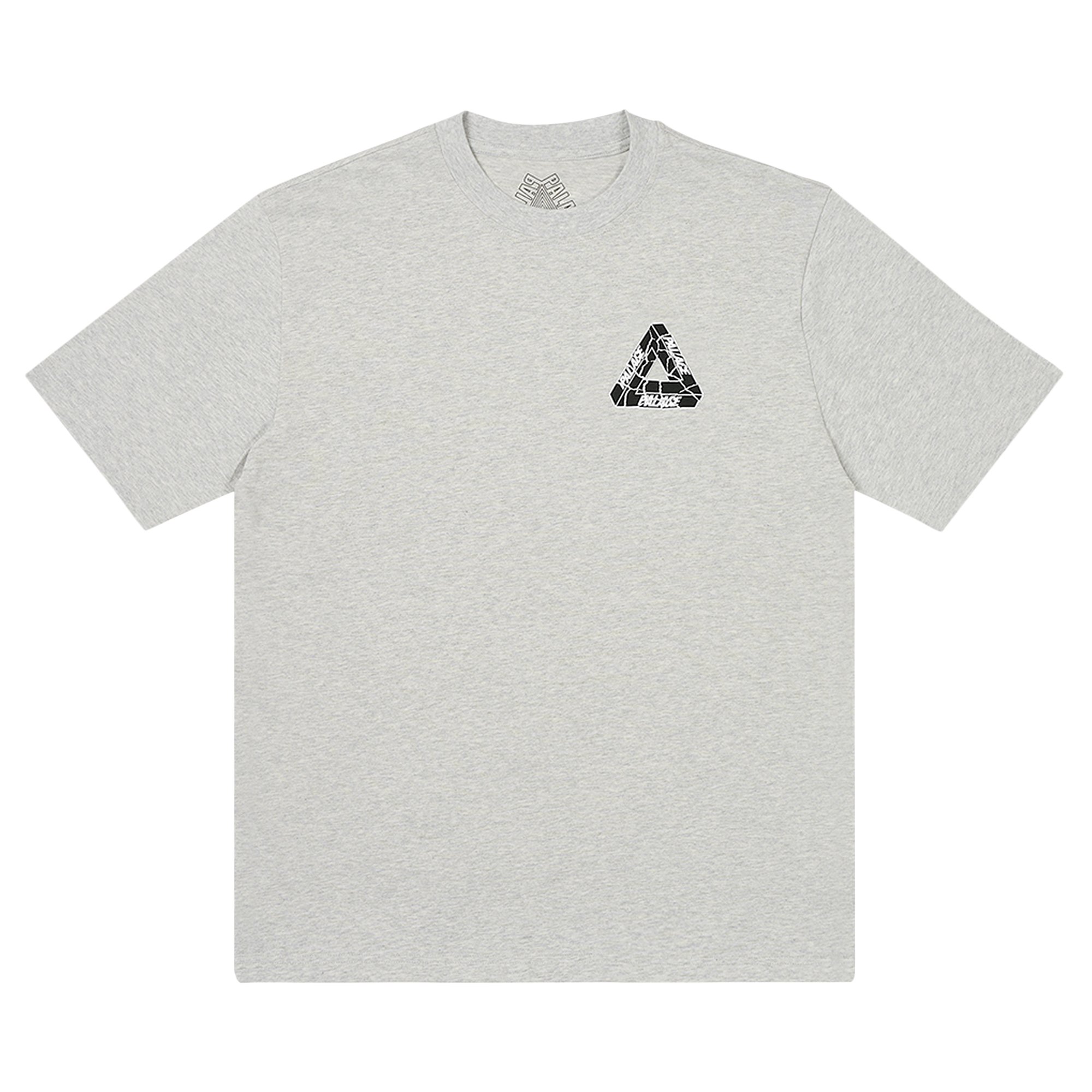 Buy Palace Tri-Ripped T-Shirt 'Grey Marl' - P25TS083 | GOAT