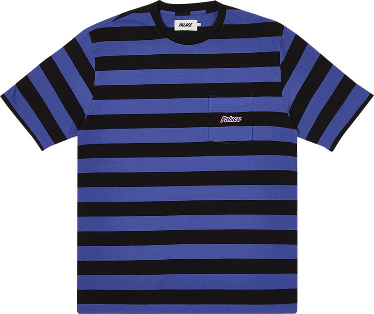 Palace Block Stripe T-Shirt 'Black'