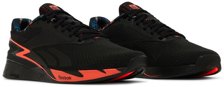 Reebok Nano X3 Black Orange Flare
