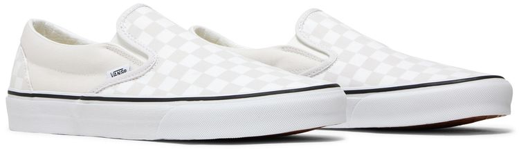 Vans Classic Slip On Color Theory   Checkerboard White