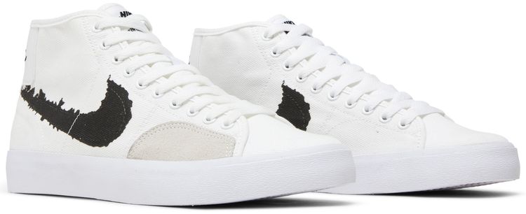 Nike Blazer Court Mid Premium SB White Black