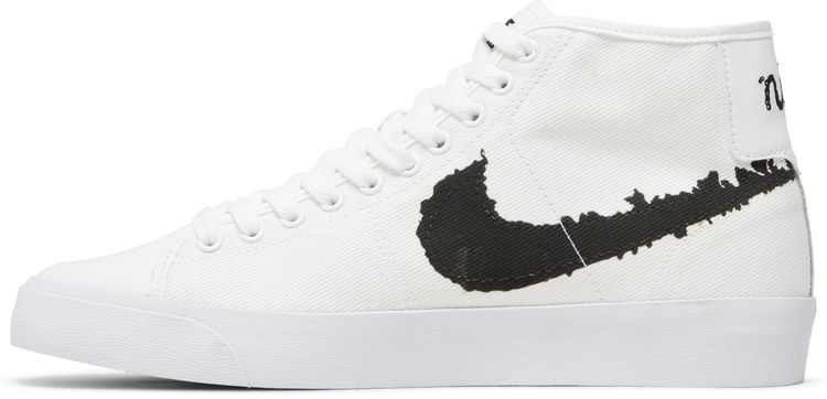 Nike Blazer Court Mid Premium SB White Black