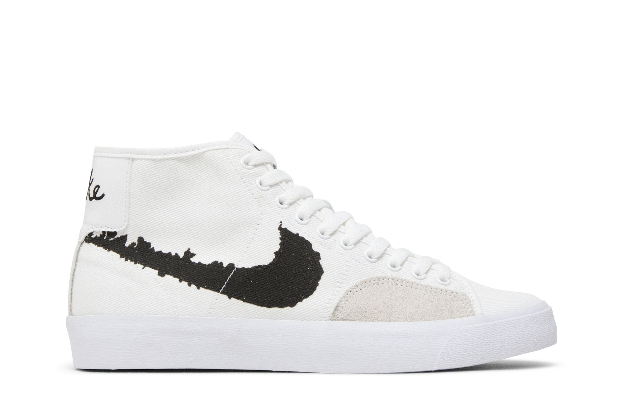 Buy Blazer Court Mid Premium SB White Black DM8553 100 GOAT CA