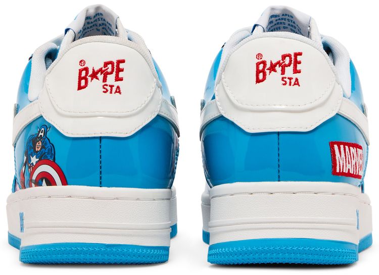 Marvel Comics x Bapesta FS 001 Low Captain America