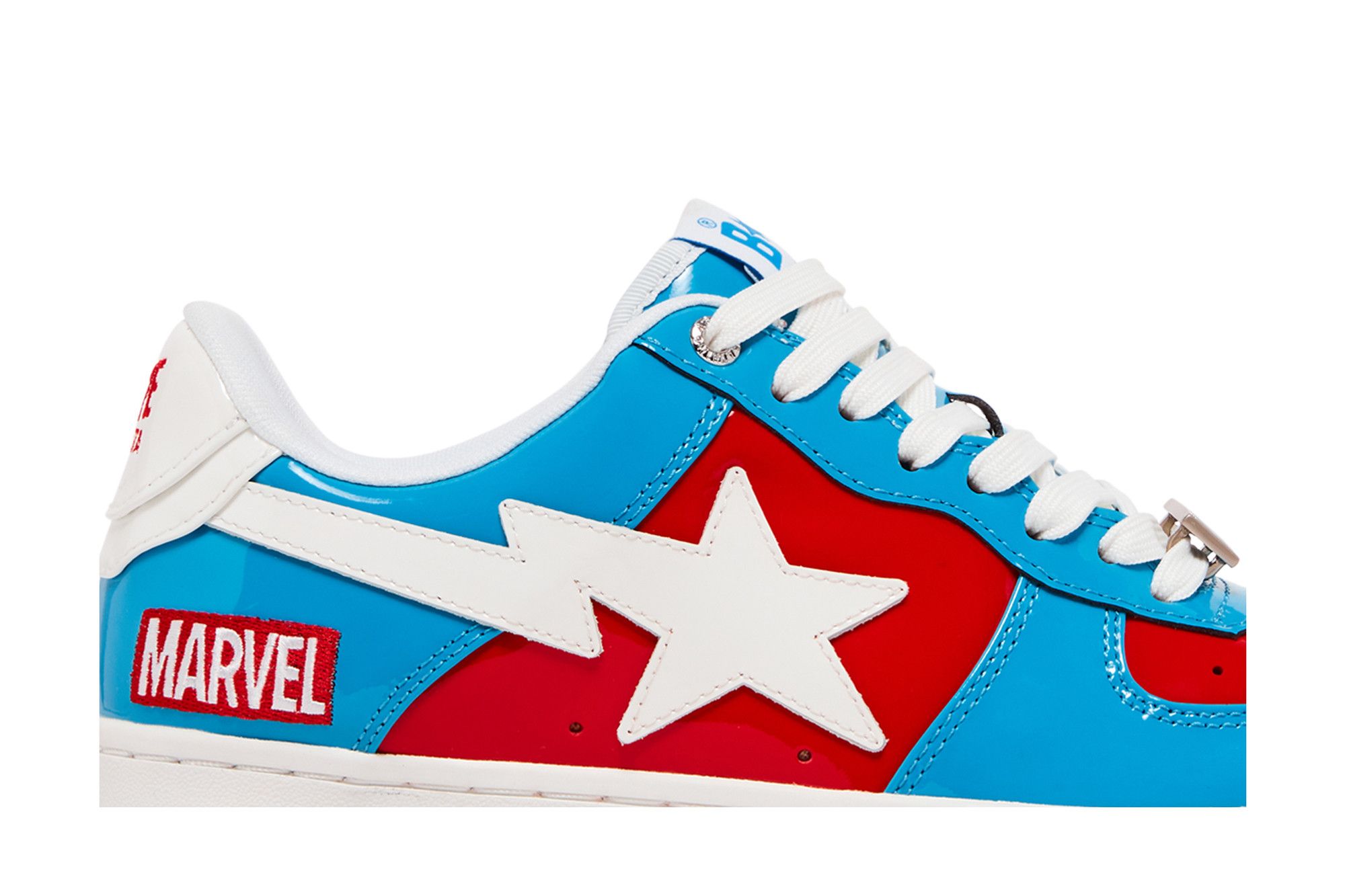 2022 A Bathing Ape Bape Sta Marvel Comics CAPTAIN AMERICA US9.5/Bapesta