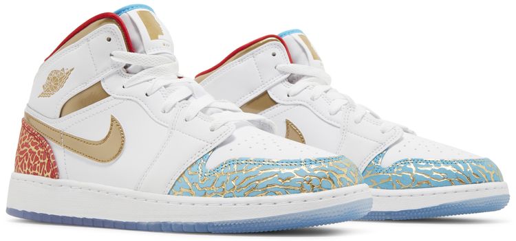 Air Jordan 1 Mid GS NC to Chi