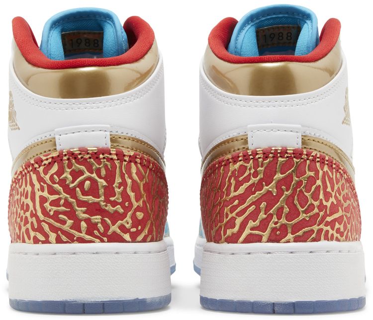 Air Jordan 1 Mid GS NC to Chi