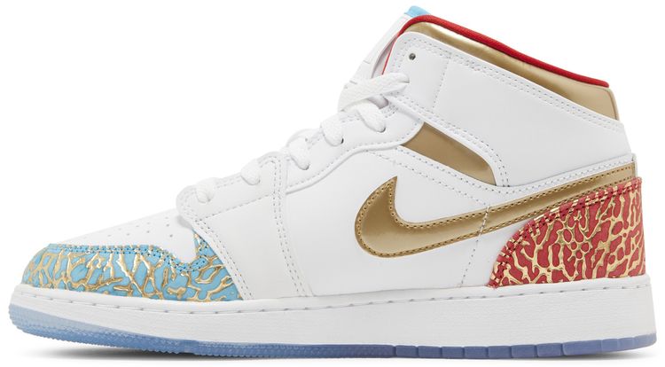 Air Jordan 1 Mid GS NC to Chi