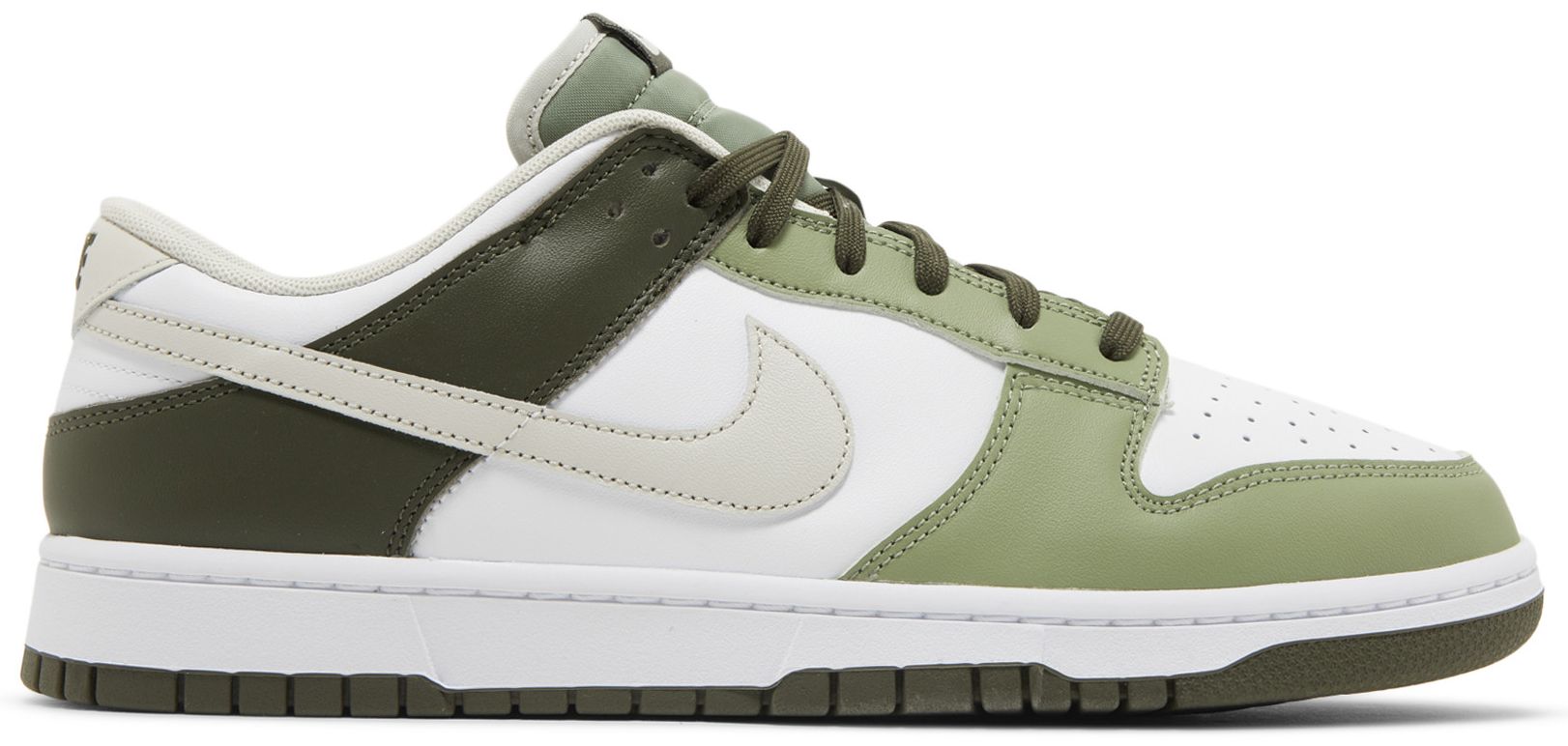 dunk low black oil green stockx