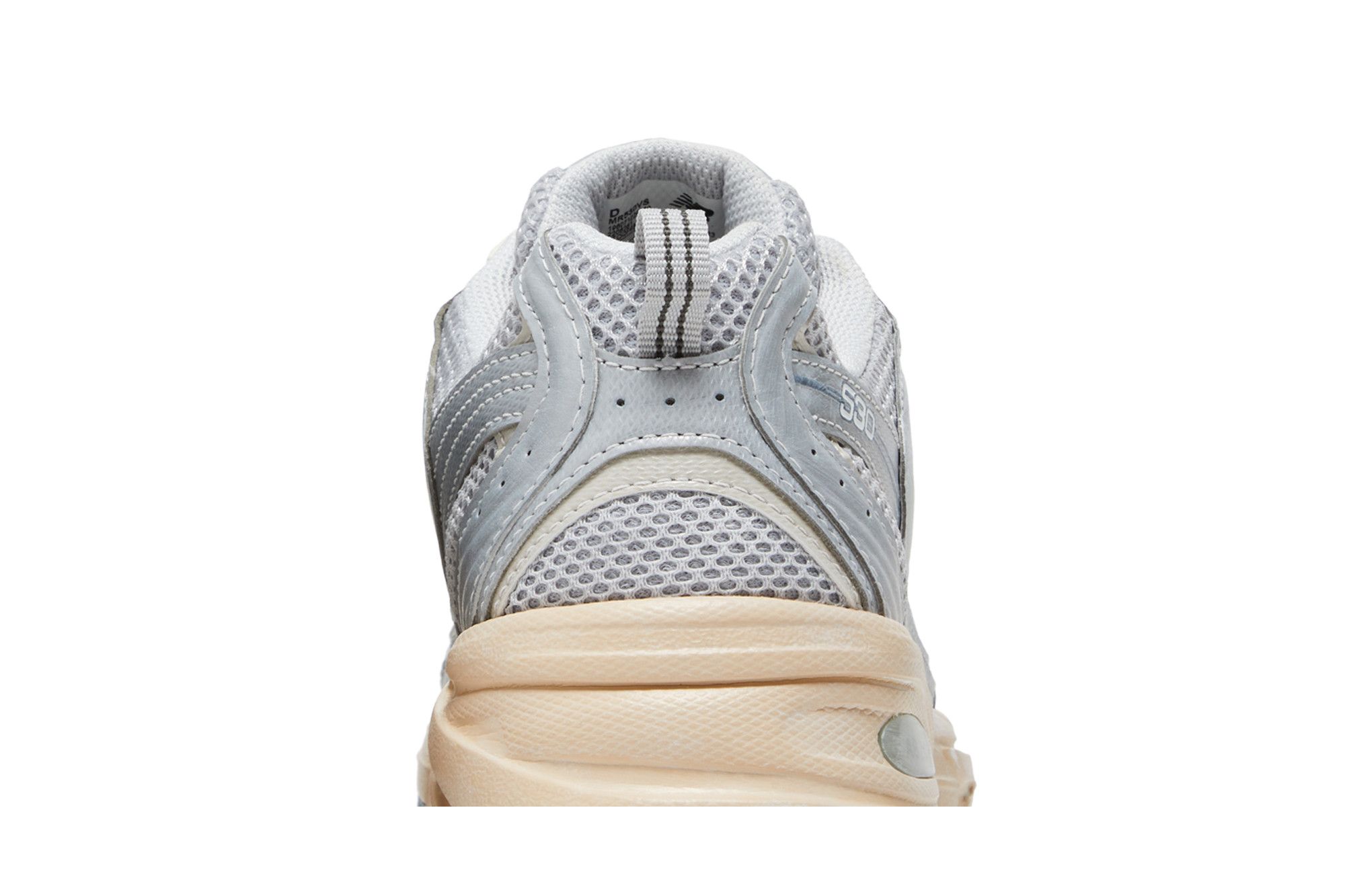 Size 4.0 530 'Silver Moonbeam Distressed'