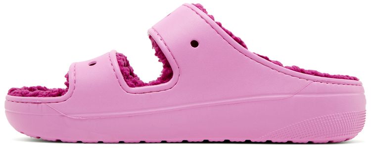Saweetie x Crocs Classic Cozzzy Sandal Taffy Pink