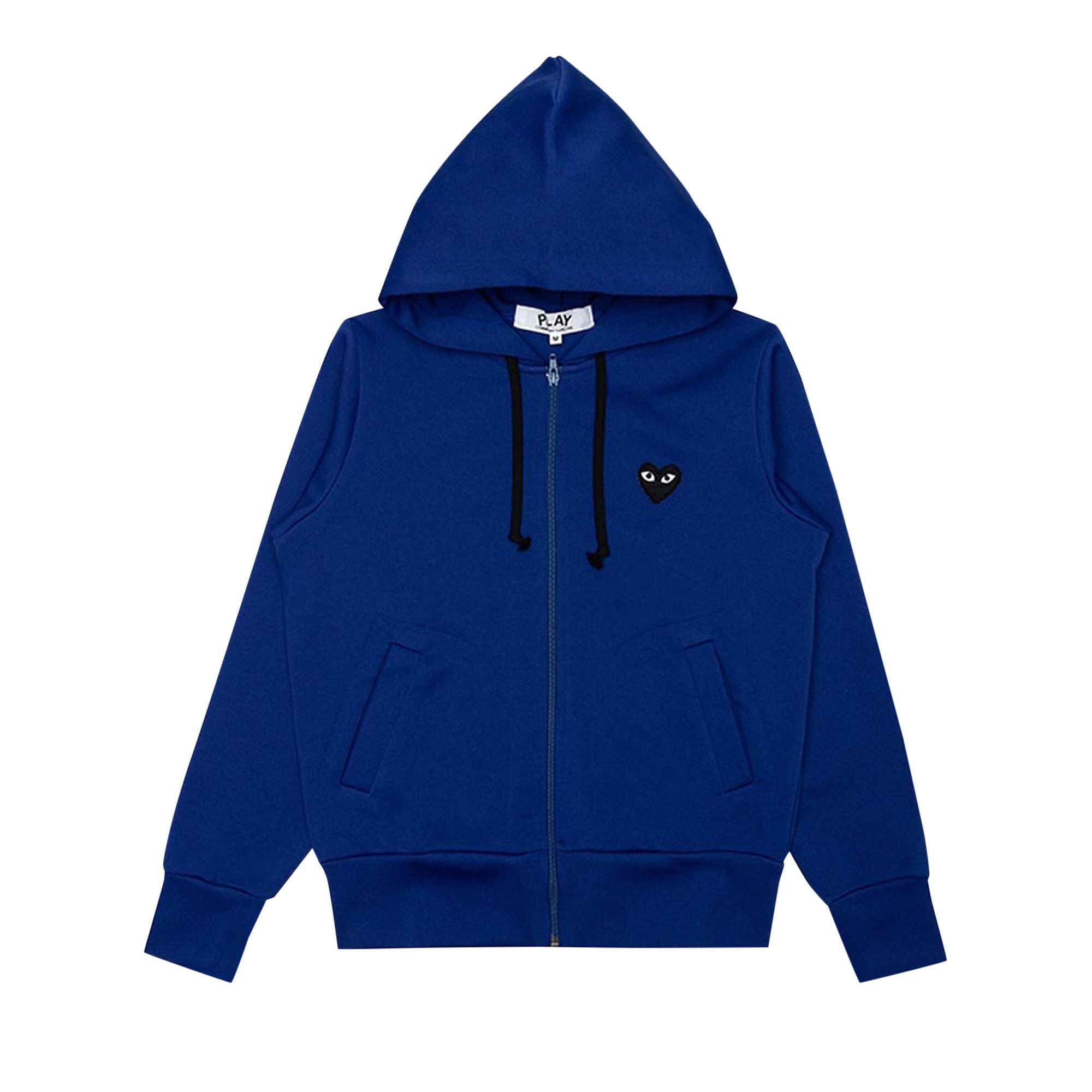 Buy Comme des Garcons PLAY Big Black Heart Hooded Sweatshirt Navy az t253 051 2 GOAT