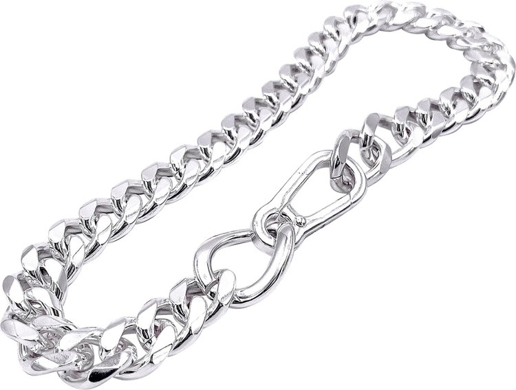 Martine Ali Luluu Cuban Chain Silver