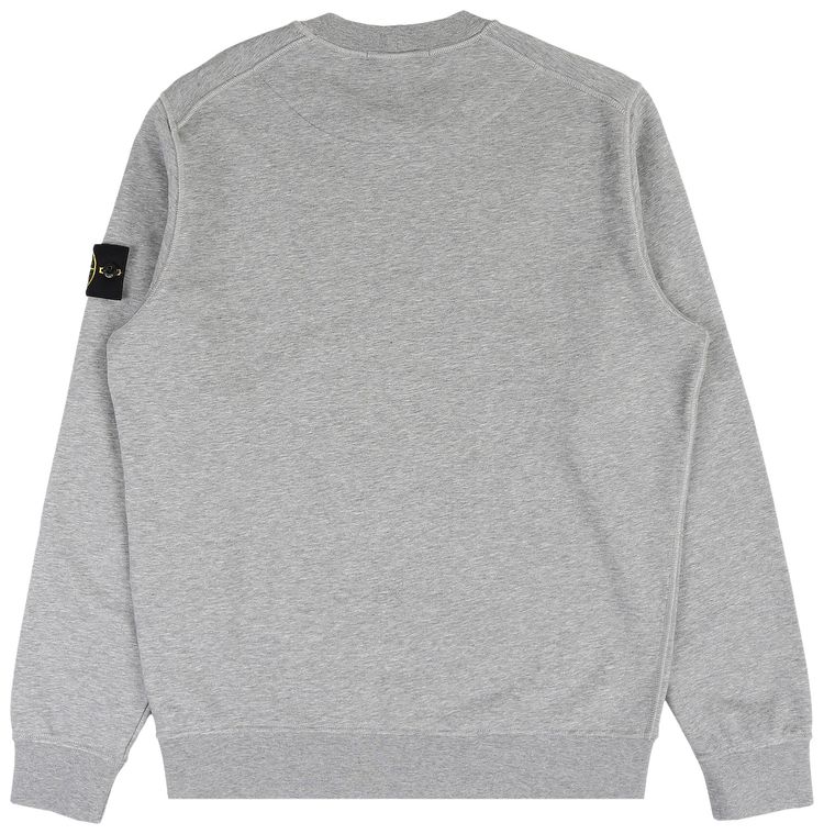 Stone Island Garment Dyed Sweatshirt Melange Grey