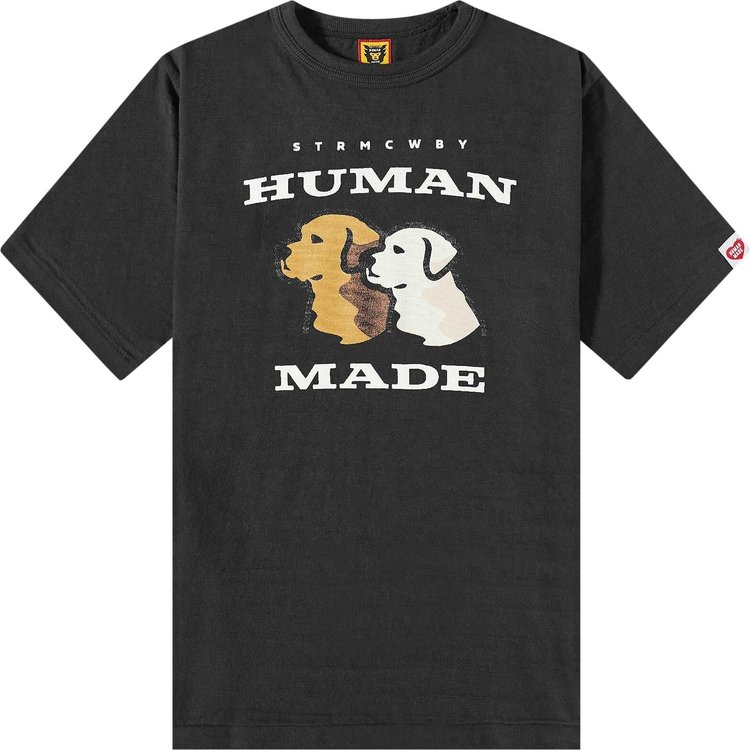 Human Made Two Dogs Tee 12 Black