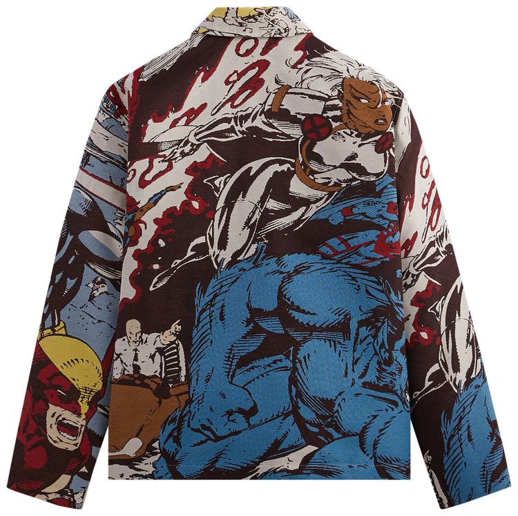 Kith For X Men Tapestry Coaches Jacket Black
