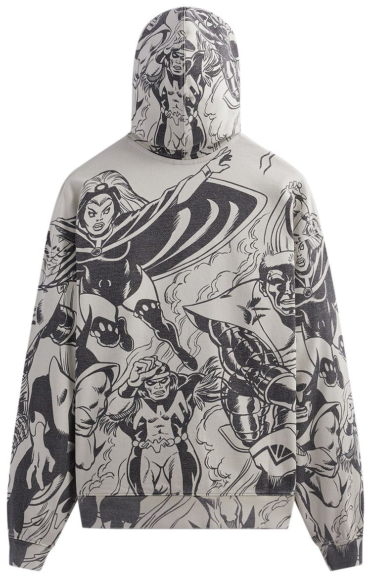 Kith For X Men Assemble Vintage Hoodie Waffle