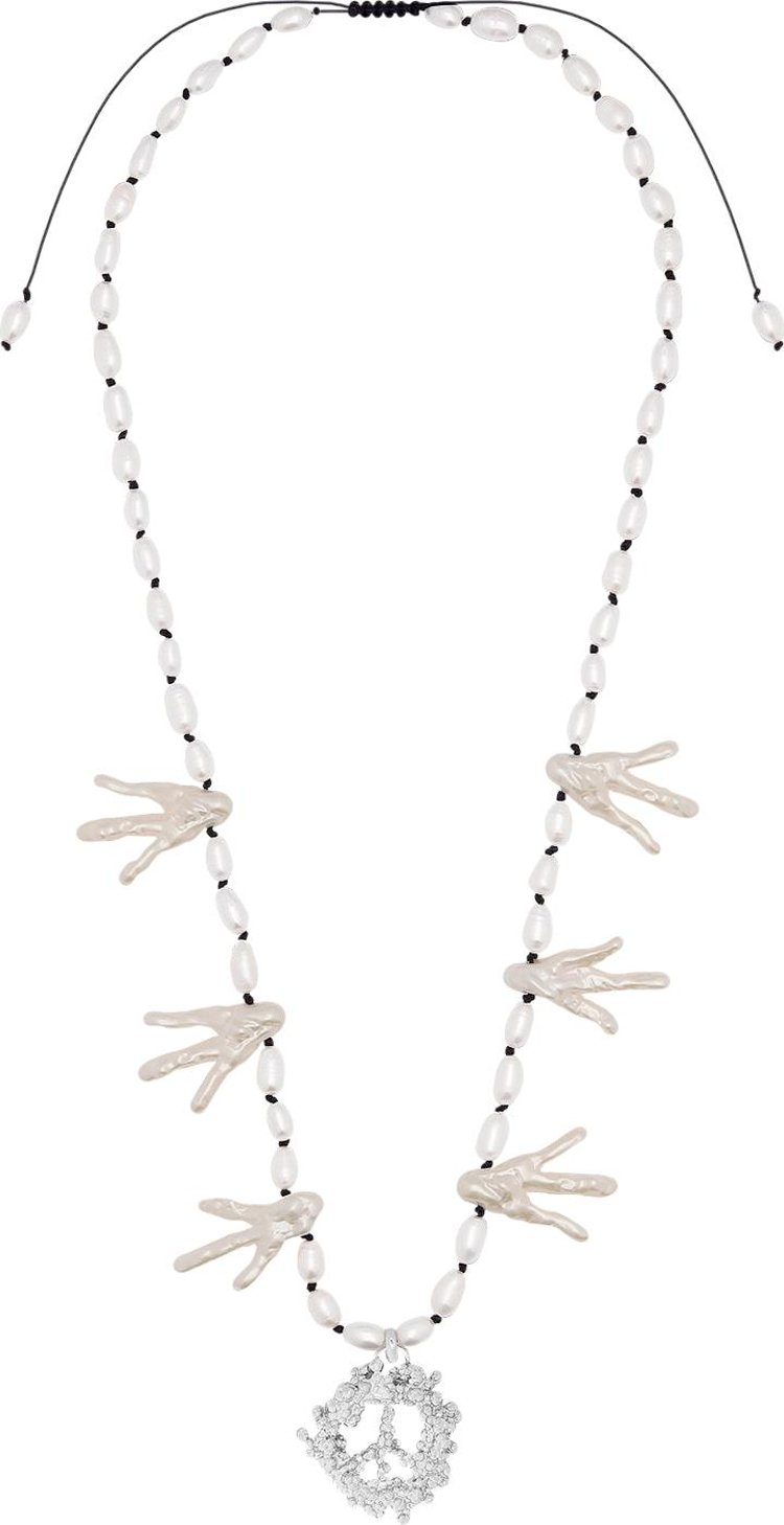 Dior x Denim Tears Necklace 'White/Silver'