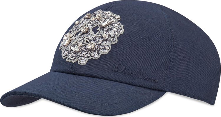 Dior x Denim Tears Baseball Cap Navy Blue