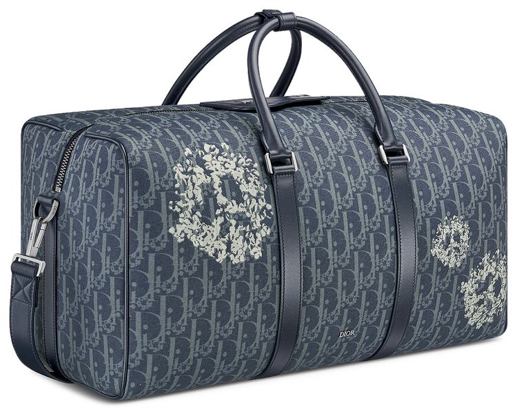Dior x Denim Tears Lingot 50 Bag BluePeach