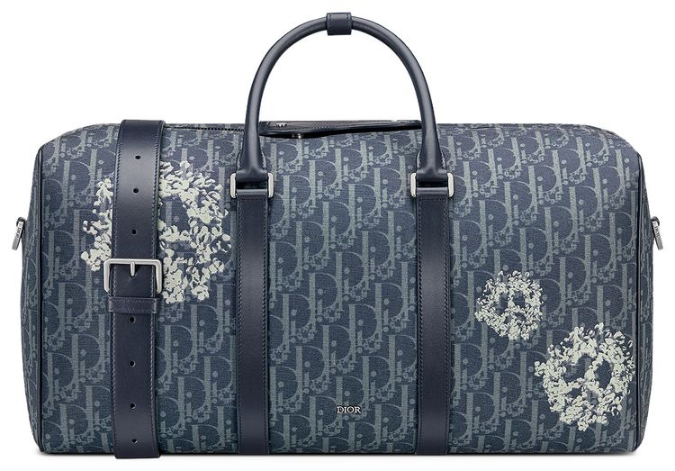 Dior x Denim Tears Lingot 50 Bag BluePeach