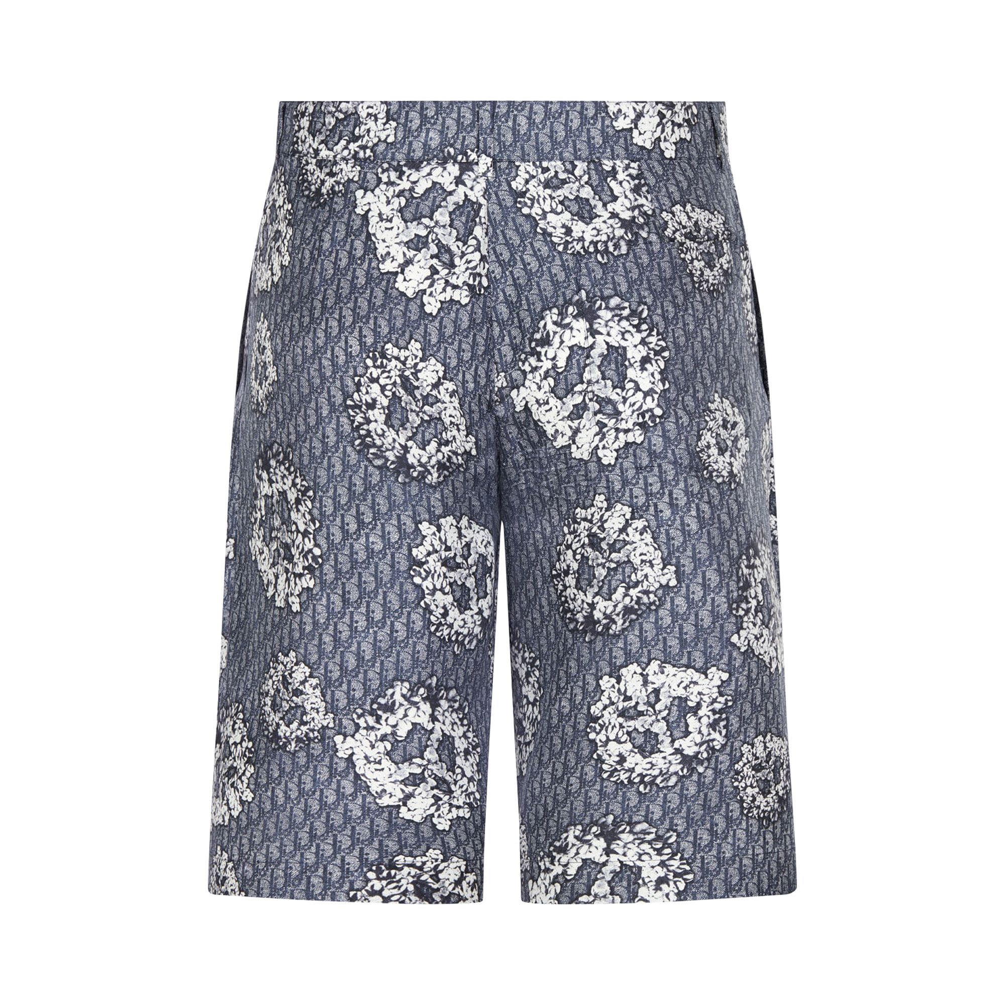 Buy Dior x Denim Tears Bermuda Shorts 'Blue' - 013C121B5931 C585