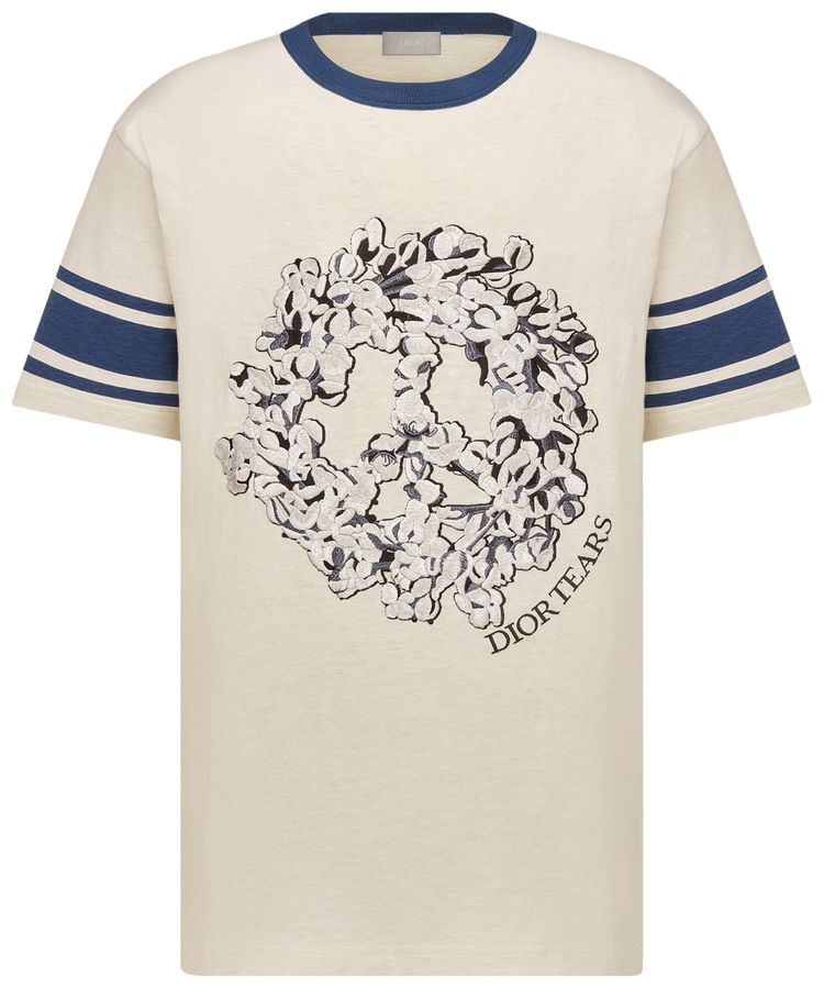 Dior x Denim Tears T Shirt White