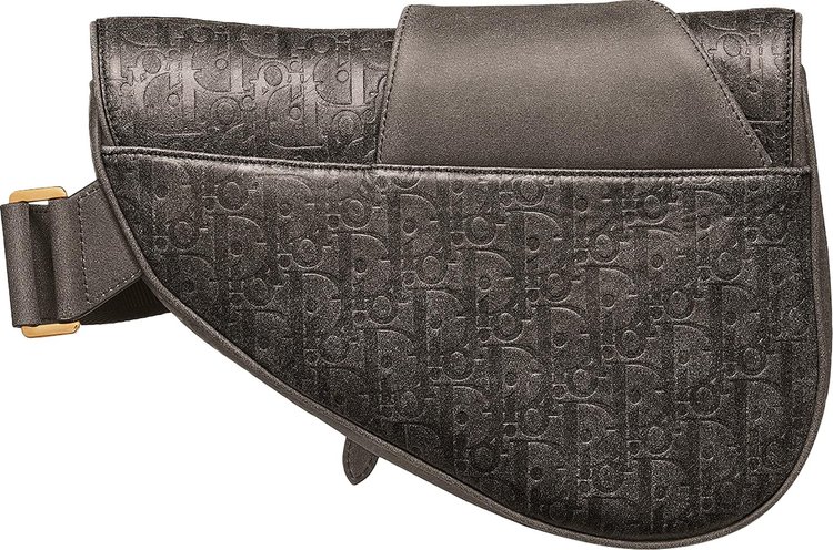 Dior x Denim Tears Saddle Bag Brown