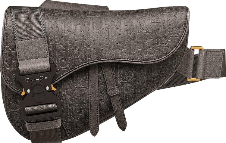 Dior x Denim Tears Saddle Bag Brown