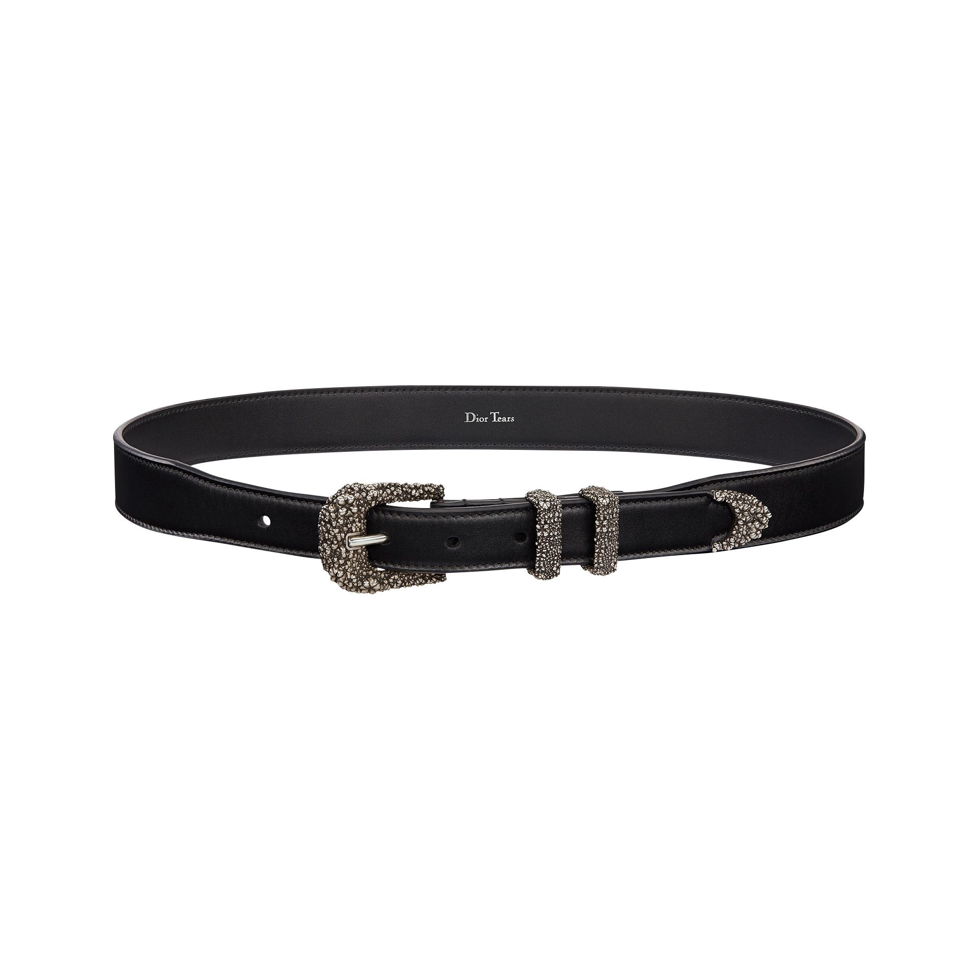 【送料込】 Belt Adjustable Tears Denim x Dior Buy 'Black' 4440PNTEA - ベルト