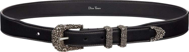 Dior x Denim Tears Adjustable Belt 'Black'