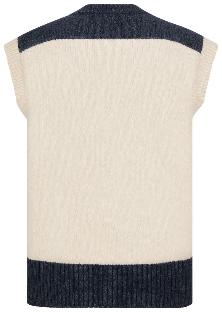 Dior x Denim Tears Sleeveless Sweater White