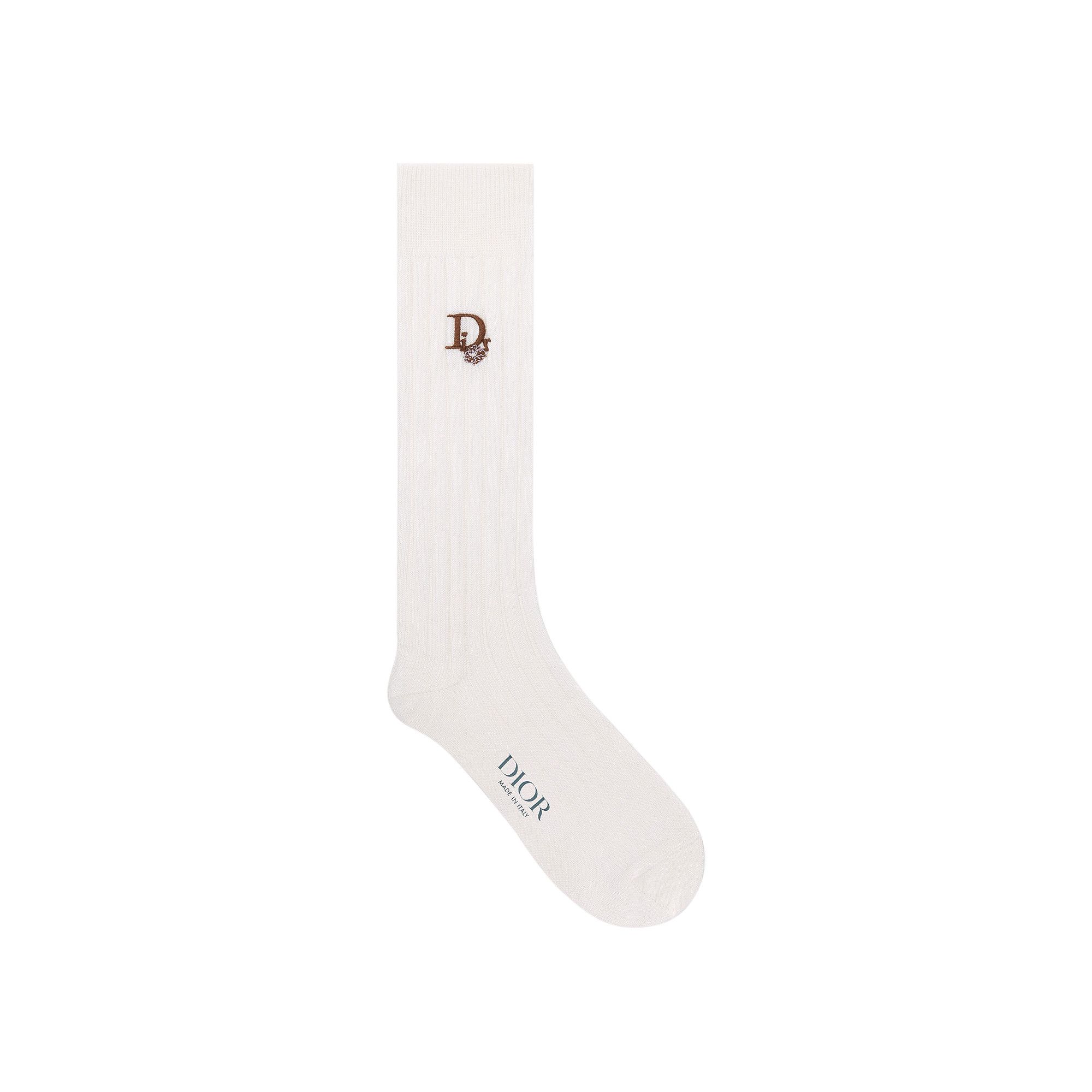 Buy Dior x Denim Tears Socks White 393MC02AT704 C087 GOAT