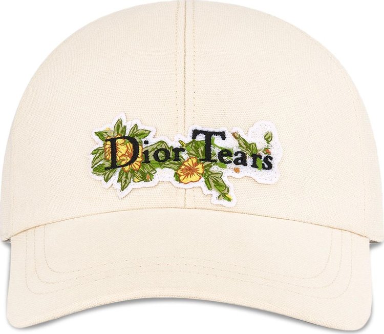 Dior x Denim Tears Baseball Cap 'Beige/Multicolor'