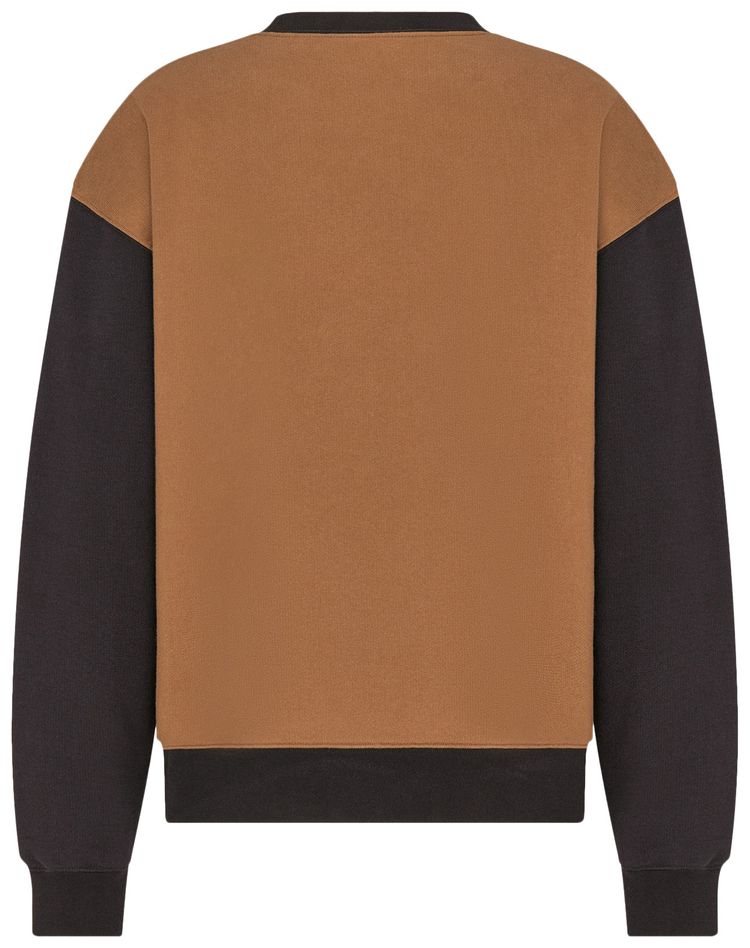 Dior x Denim Tears Oversized Sweatshirt Brown