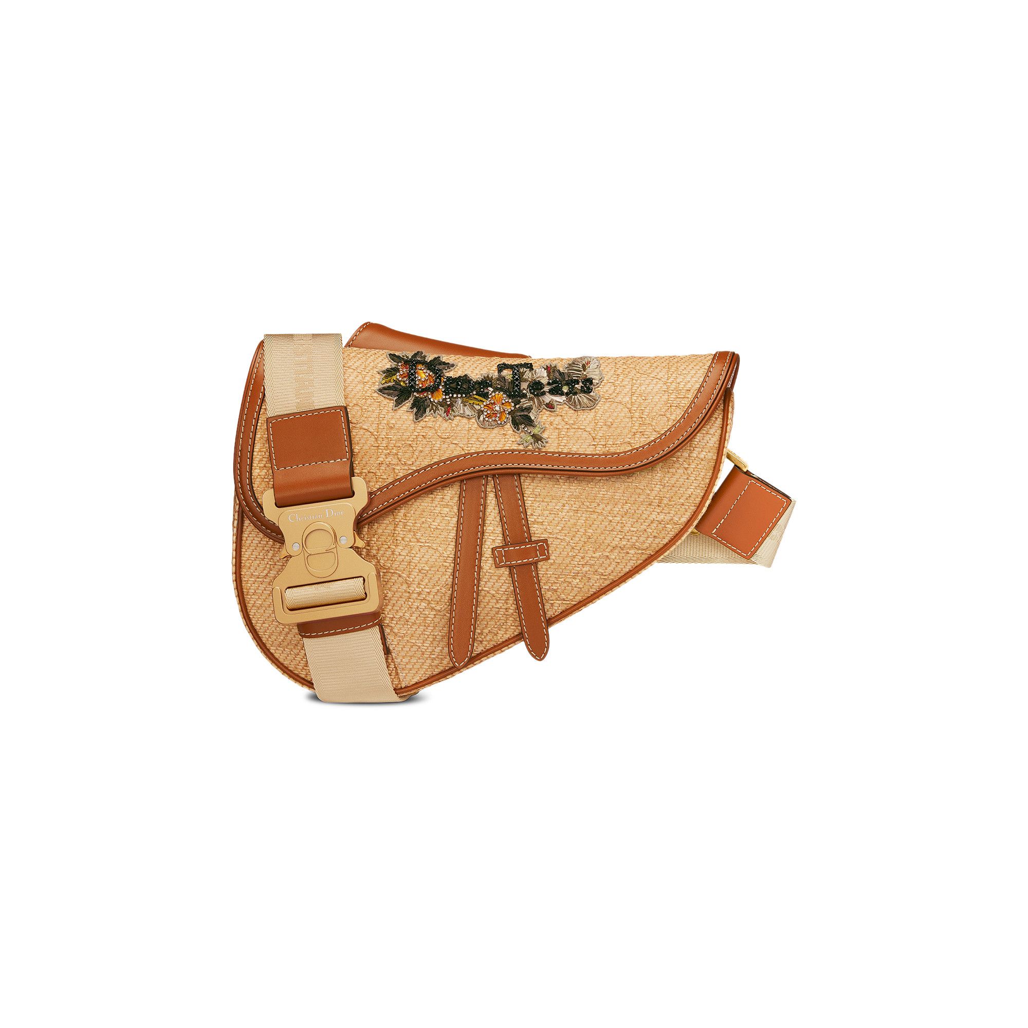 Buy Dior x Denim Tears Saddle Bag 'Brown' - 1ADPO130RAE H167