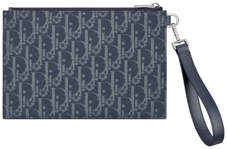 Dior x Denim Tears A5 Pouch Blue