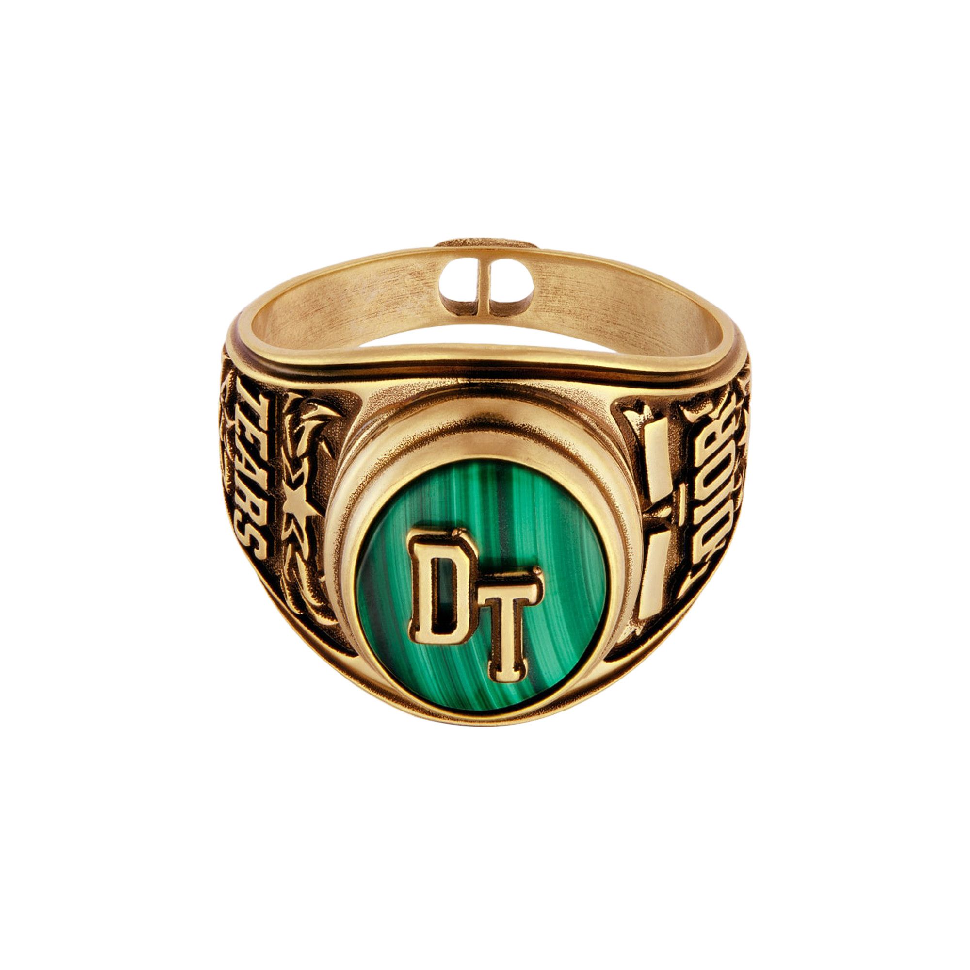 Buy Dior x Denim Tears Ring 'Gold' - R1481HOMGM D314 | GOAT