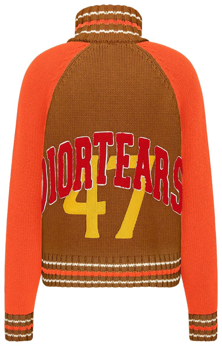 Dior x Denim Tears Zipped Blouson BrownRed