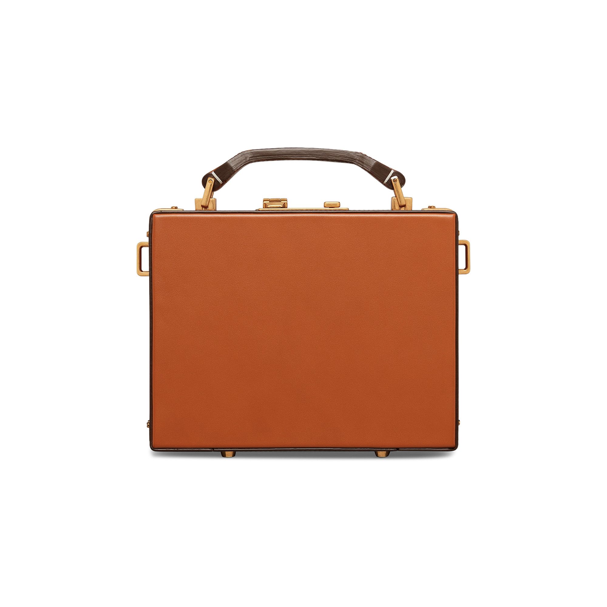 Buy Dior x Denim Tears Lock Bag 'Brown' - 1LXBR163TEP H763 | GOAT