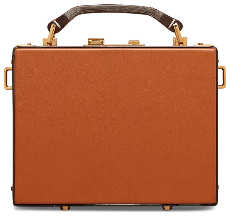 Dior x Denim Tears Lock Bag Brown