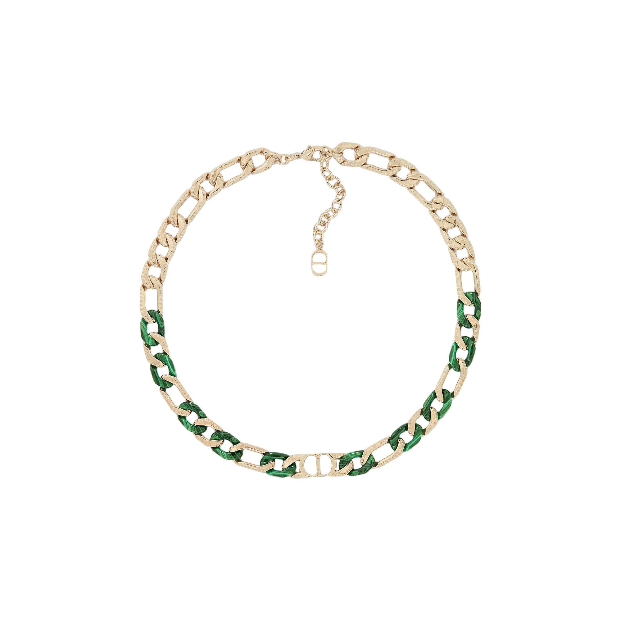 Buy Dior x Denim Tears Chain Link Necklace 'Gold