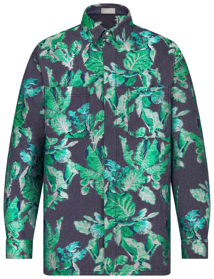 Dior x Denim Tears Long Sleeve Shirt Deep Blue