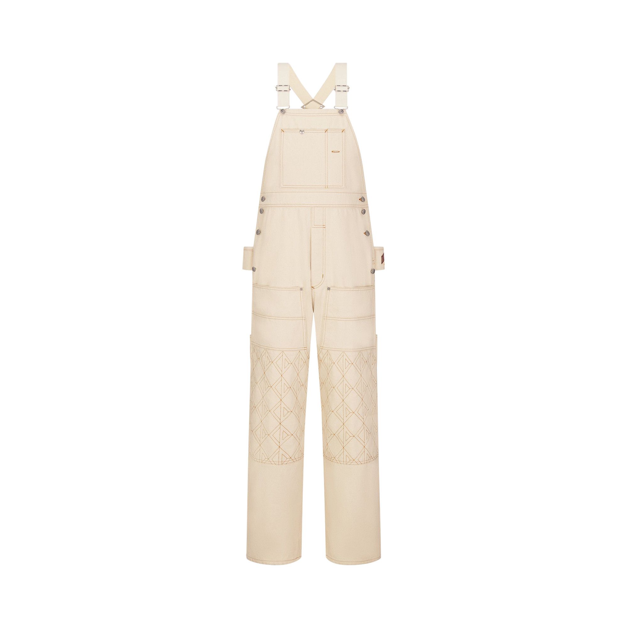 ★CARLYN★ Lien Denim IVORYH74108010 H74108010I STRUCTURE DSLR - Layered Modular Denim Pants by