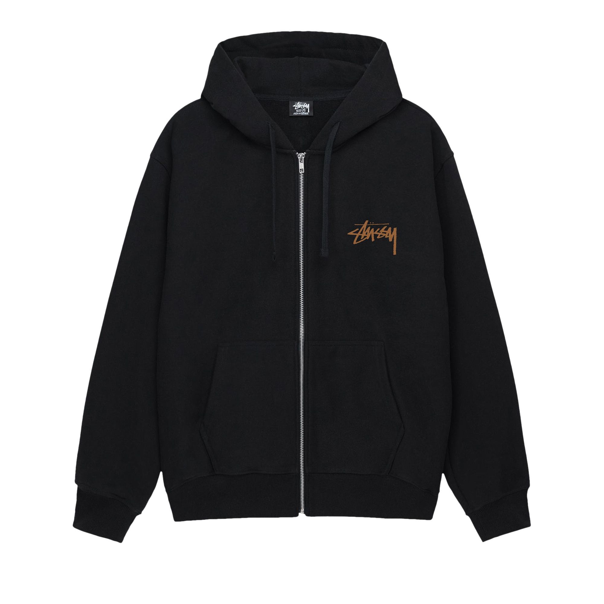 Buy Stussy Skate Tough Zip Hoodie Black 1974935 BLAC GOAT UK